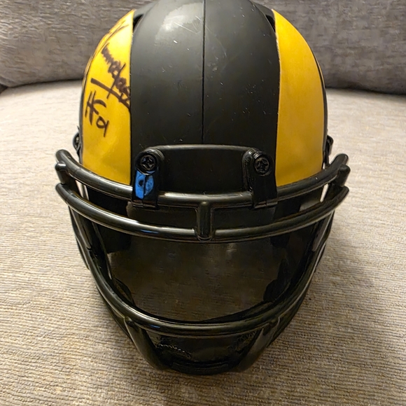 Jack Youngblood Signed LOS ANGELES RAMS ECLIPSE Mini Helmet "HOF 01" - Picture 2 of 6